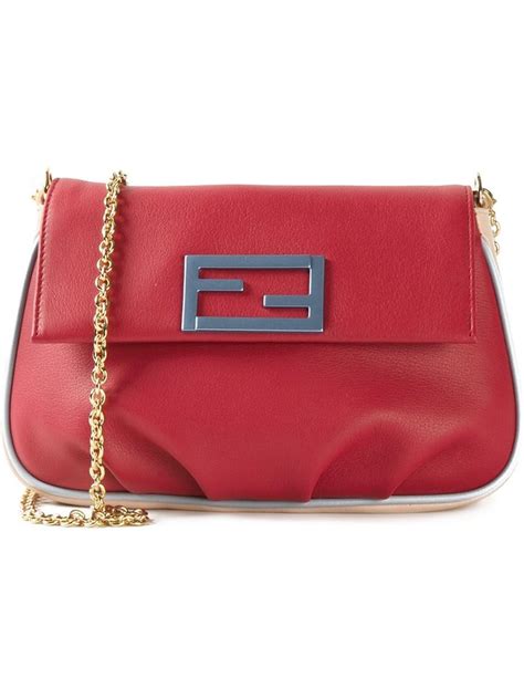 fendi red purse|Mehr.